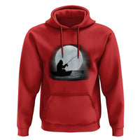 Funny Fisherman Gift Hoodie Bigfoot Fishing - Wonder Print Shop
