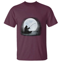 Funny Fisherman Gift T Shirt Bigfoot Fishing - Wonder Print Shop
