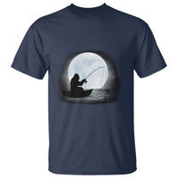 Funny Fisherman Gift T Shirt Bigfoot Fishing - Wonder Print Shop