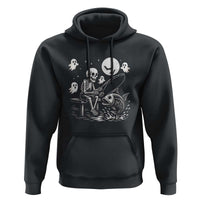 Halloween Skeleton Fishing Hoodie Funny Fisherman Gift - Wonder Print Shop