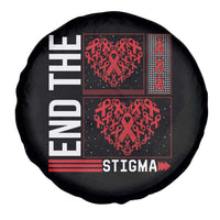 HIV Awareness End The Stigma Spare Tire Cover World AIDS Day Gift - Wonder Print Shop