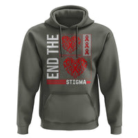 HIV Awareness End The Stigma Hoodie World AIDS Day Gift - Wonder Print Shop