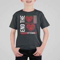 HIV Awareness End The Stigma T Shirt For Kid World AIDS Day Gift - Wonder Print Shop