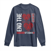 HIV Awareness End The Stigma Long Sleeve Shirt World AIDS Day Gift - Wonder Print Shop