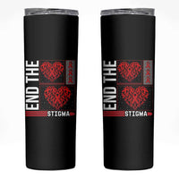HIV Awareness End The Stigma Skinny Tumbler World AIDS Day Gift - Wonder Print Shop