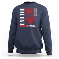 HIV Awareness End The Stigma Sweatshirt World AIDS Day Gift - Wonder Print Shop