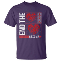 HIV Awareness End The Stigma T Shirt World AIDS Day Gift - Wonder Print Shop