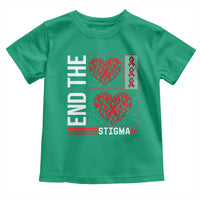 HIV Awareness End The Stigma Toddler T Shirt World AIDS Day Gift - Wonder Print Shop