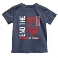 HIV Awareness End The Stigma Toddler T Shirt World AIDS Day Gift - Wonder Print Shop