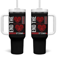 HIV Awareness End The Stigma Tumbler With Handle World AIDS Day Gift - Wonder Print Shop