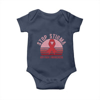 Stop The Stigma HIV Awareness Baby Onesie World AIDS Day Gift - Wonder Print Shop