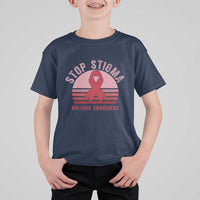 Stop The Stigma HIV Awareness T Shirt For Kid World AIDS Day Gift - Wonder Print Shop