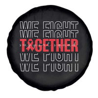 We Fight Together Support Squad HIV Awareness Gift Spare Tire Cover - Wonder Print Shop