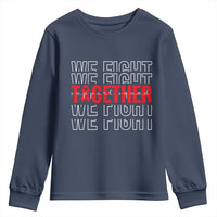 We Fight Together Support Squad HIV Awareness Gift Youth Sweatshirt - Wonder Print Shop