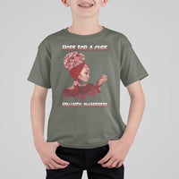 Hope For A Cure HIV Awareness T Shirt For Kid Support Squad Gift - Wonder Print Shop