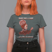 Hope For A Cure HIV Awareness T Shirt For Women Support Squad Gift - Wonder Print Shop