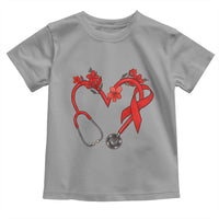 Healthcare Hero HIV Awareness Toddler T Shirt Red Ribbon Support Gift - Wonder Print Shop