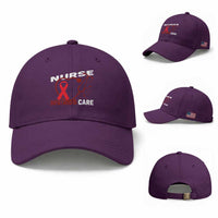 Healthcare Hero HIV AIDS Care Nurse Gift Baseball Cap