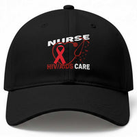 Healthcare Hero HIV AIDS Care Nurse Gift Baseball Cap
