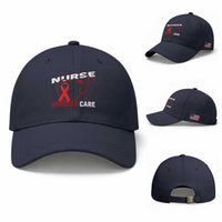 Healthcare Hero HIV AIDS Care Nurse Gift Baseball Cap