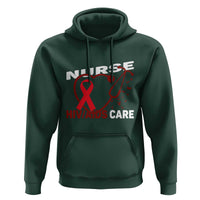 Healthcare Hero HIV AIDS Care Nurse Gift Hoodie - Wonder Print Shop