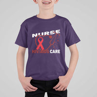 Healthcare Hero HIV AIDS Care Nurse Gift T Shirt For Kid - Wonder Print Shop