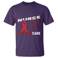 Healthcare Hero HIV AIDS Care Nurse Gift T Shirt - Wonder Print Shop