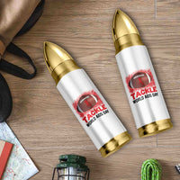 Tackle World AIDS Day Bullet Tumbler Football HIV Awareness Red Ribbon - Wonder Print Shop