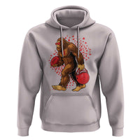 Funny Bigfoot Football Hoodie Support HIV Awareness Gift - Wonder Print Shop