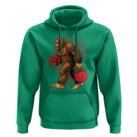 Funny Bigfoot Football Hoodie Support HIV Awareness Gift - Wonder Print Shop