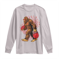 Funny Bigfoot Football Long Sleeve Shirt Support HIV Awareness Gift - Wonder Print Shop