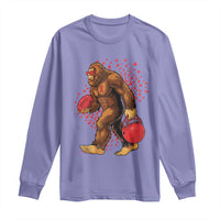 Funny Bigfoot Football Long Sleeve Shirt Support HIV Awareness Gift - Wonder Print Shop