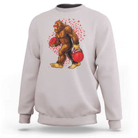 Funny Bigfoot Football Sweatshirt Support HIV Awareness Gift - Wonder Print Shop