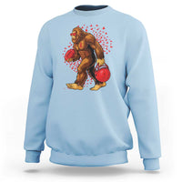 Funny Bigfoot Football Sweatshirt Support HIV Awareness Gift - Wonder Print Shop