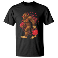 Funny Bigfoot Football T Shirt Support HIV Awareness Gift - Wonder Print Shop