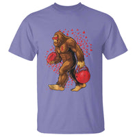 Funny Bigfoot Football T Shirt Support HIV Awareness Gift - Wonder Print Shop