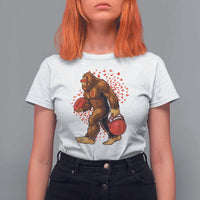 Funny Bigfoot Football T Shirt For Women Support HIV Awareness Gift - Wonder Print Shop