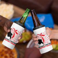 We Fight Together Support Squad 4 in 1 Can Cooler Tumbler HIV Awareness Dragonfly Gift - Wonder Print Shop