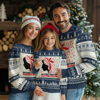 We Fight Together Support Squad Ugly Christmas Sweater HIV Awareness Dragonfly Gift - Wonder Print Shop