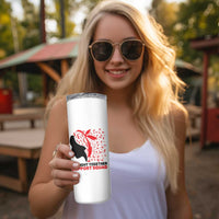 We Fight Together Support Squad Skinny Tumbler HIV Awareness Dragonfly Gift - Wonder Print Shop
