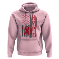 American Flag Hope HIV Awareness Hoodie World AIDS Day Gift - Wonder Print Shop