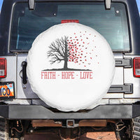 World AIDS Day Awareness Gift Spare Tire Cover Faith Hope Love - Wonder Print Shop