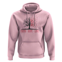 World AIDS Day Awareness Gift Hoodie Faith Hope Love - Wonder Print Shop