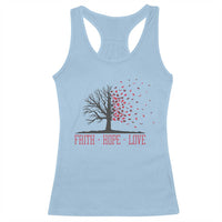 World AIDS Day Awareness Gift Racerback Tank Top Faith Hope Love - Wonder Print Shop