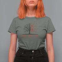 World AIDS Day Awareness Gift T Shirt For Women Faith Hope Love - Wonder Print Shop