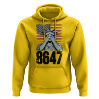8647 Statue Of Liberty Hoodie Political Satire Protest Poster Graphic