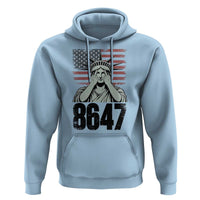 8647 Statue Of Liberty Hoodie Political Satire Protest Poster Graphic