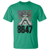 8647 Statue Of Liberty T Shirt Political Satire Protest Poster Graphic