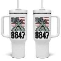 8647 Statue Of Liberty Tumbler With Handle Political Satire Protest Poster Graphic