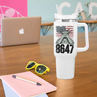 8647 Statue Of Liberty Tumbler With Handle Political Satire Protest Poster Graphic